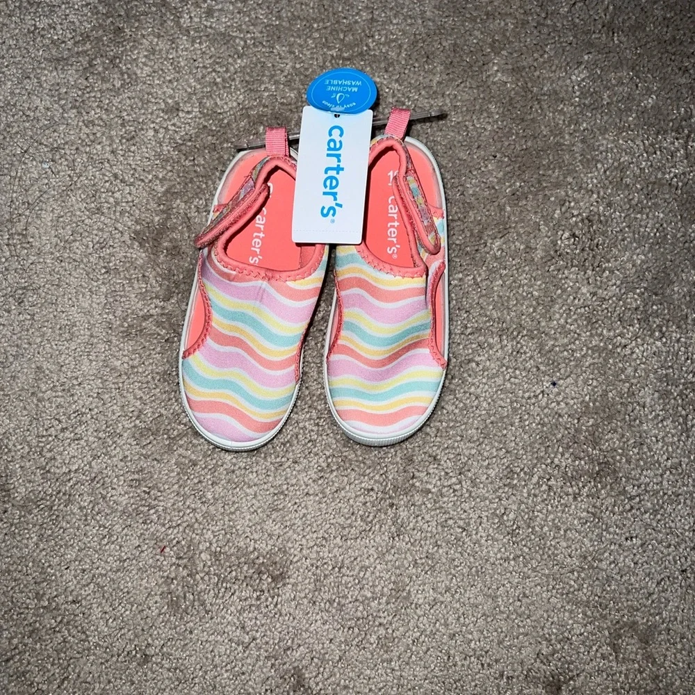 New Carters Girls Colorful Water Shoes